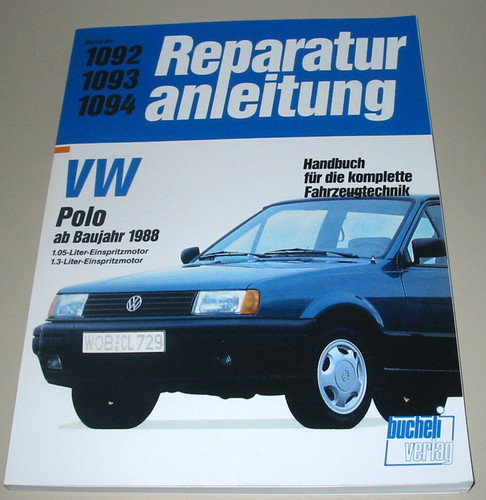 Repair manual polo type - manual, vw