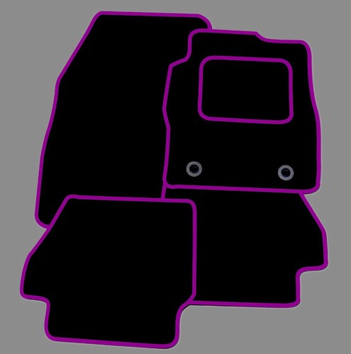 Black tailored car mats with - mats,