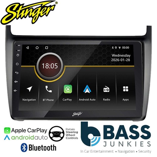 Stinger carplay android - 9",