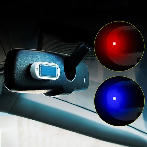 Car fake solar led alarm - fake,